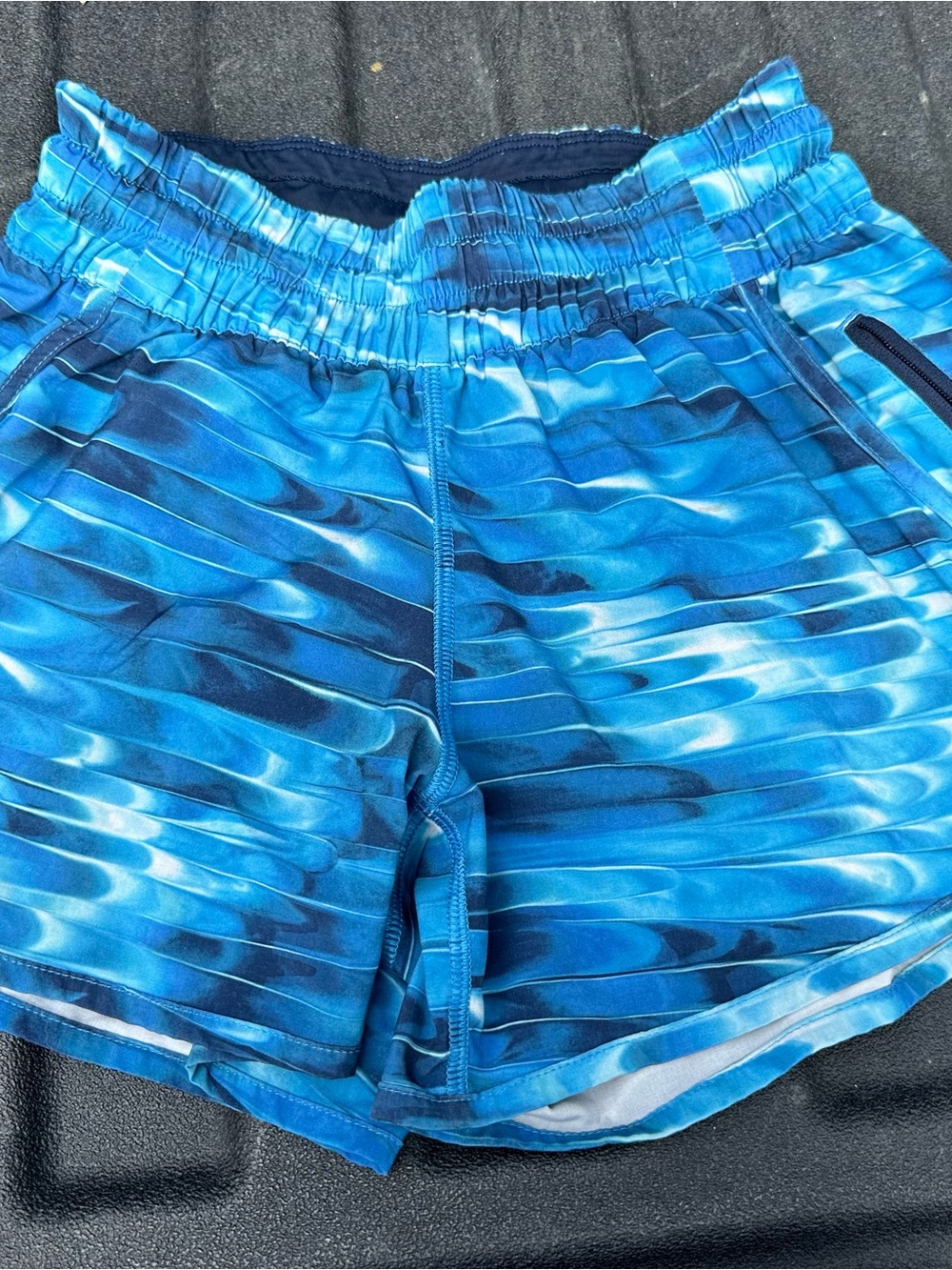lululemon athletica Blue Wave Athletic Shorts